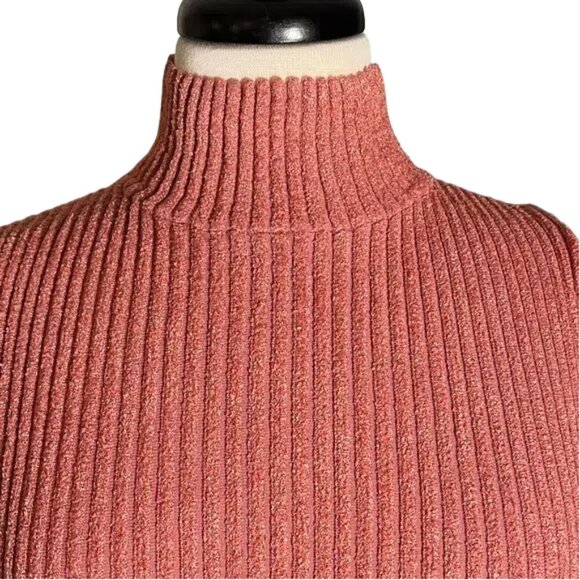 Moth Pink Ribbed Tank Top - Picture 2 of 4